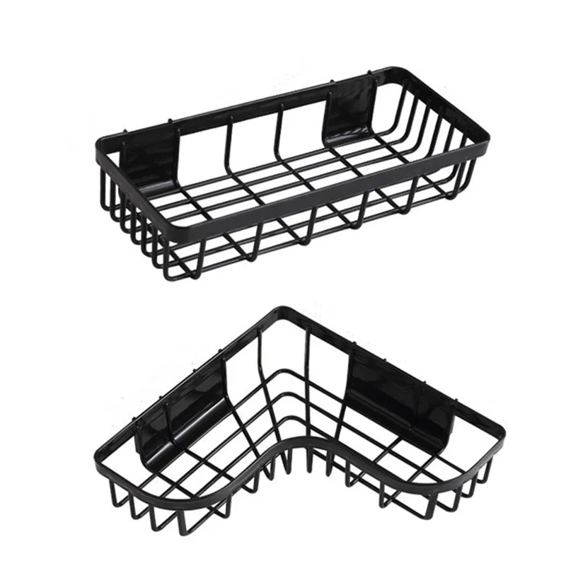 Полка Настенная для ванной комнаты кухонный органайзер хранения без сверления