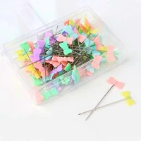 100pcs dressmaking pins patchwork fixed needle diy handmade sewing knitting embroidery decorative pins sewing tool accessories