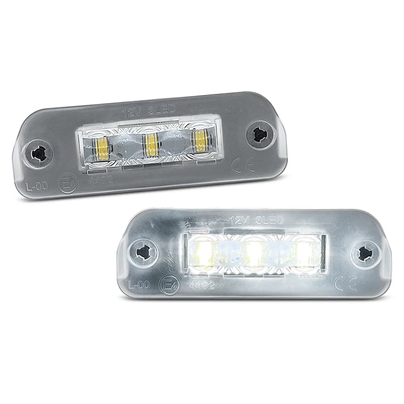 

2 шт. для Benz W251 W164 X164 белый светодиодный светильник номерного знака