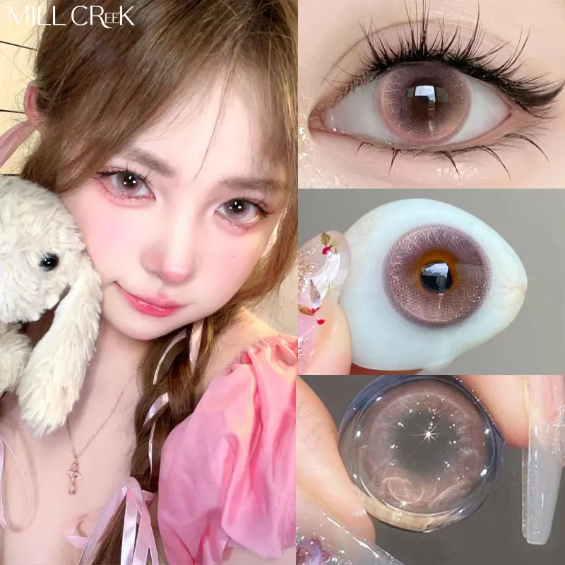 Линзы для близорукости MILL CREEK 1 пара цветные контактные линзы телефона с