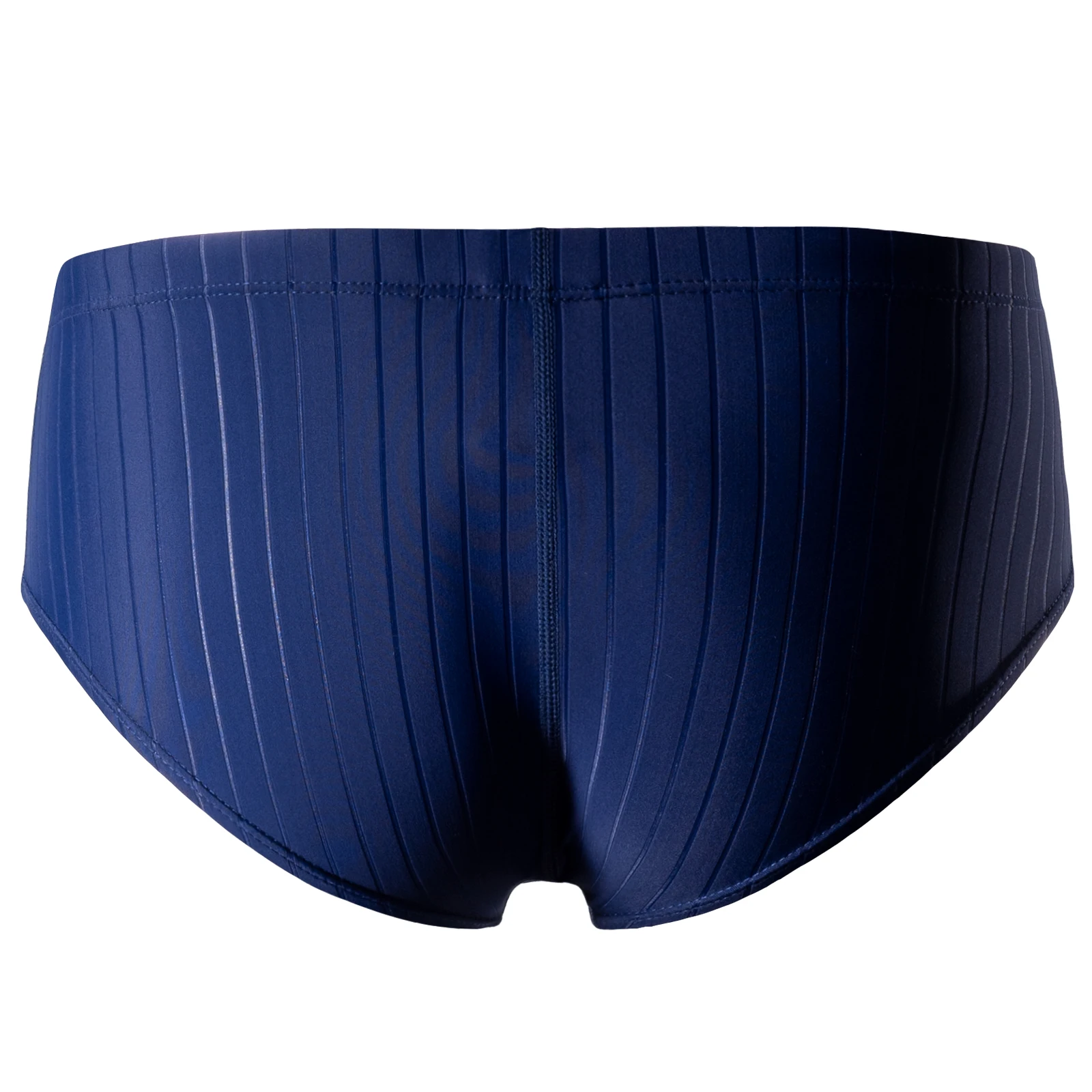 MY KILOMETRE Men's Swimwear Sexy Bikini Navy Swimming Briefs Low Waist Drawstring Solid Racer Swimsuit Shorts Swim Sport Brief