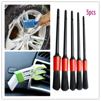 7pcs detailing brush set car brushes car detailing brush for car cleaning detailing brush dashboard air outlet wheel brush