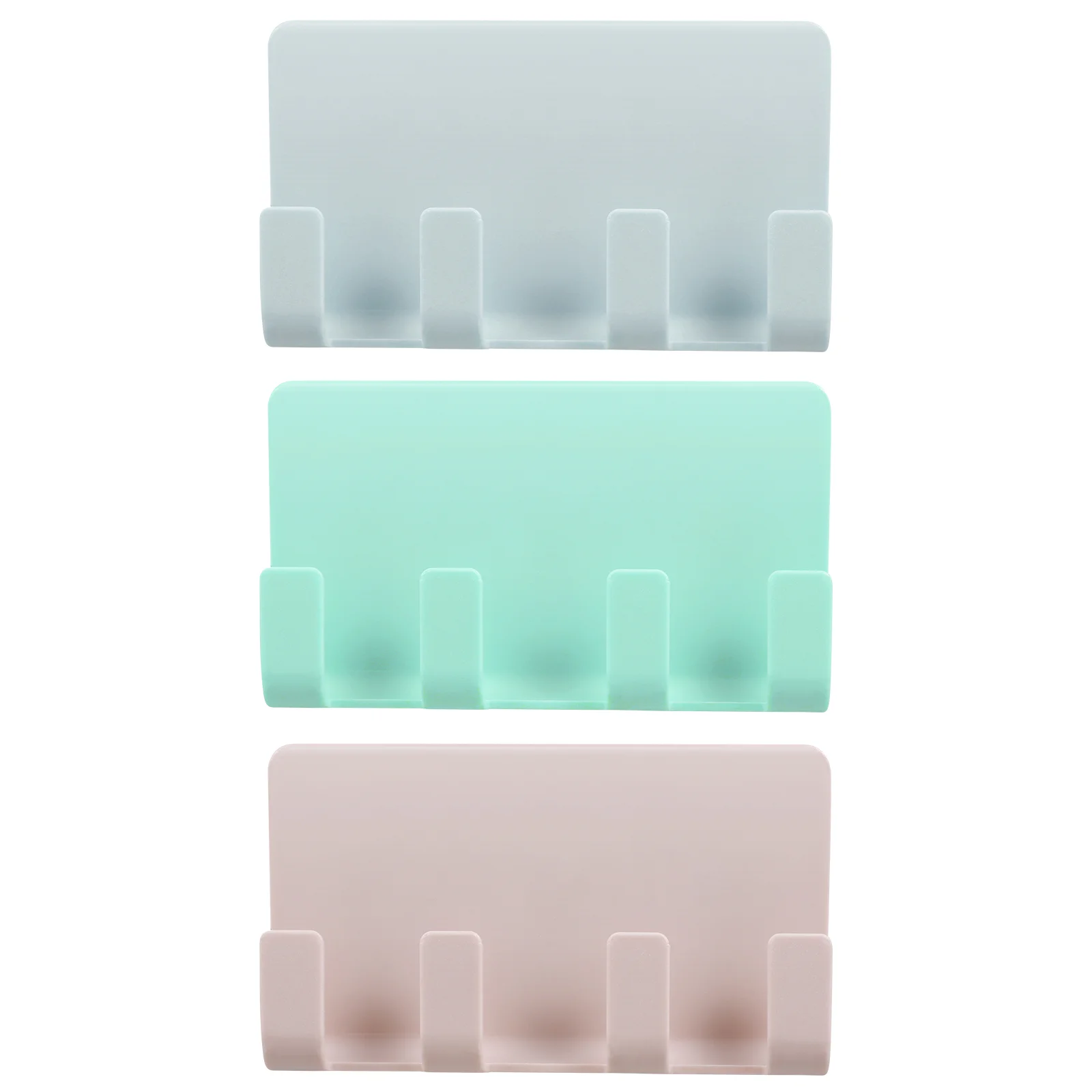 

Mobile Holder Adhesive Wall Rack Wall Storage Hook Storage Rack 4 Hooks Wall Mount Seamless Storage Rack Wall Holder 4 Hooks