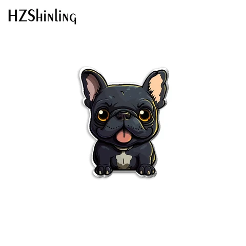 Брошь с французским бульдогом  HZSHINLING