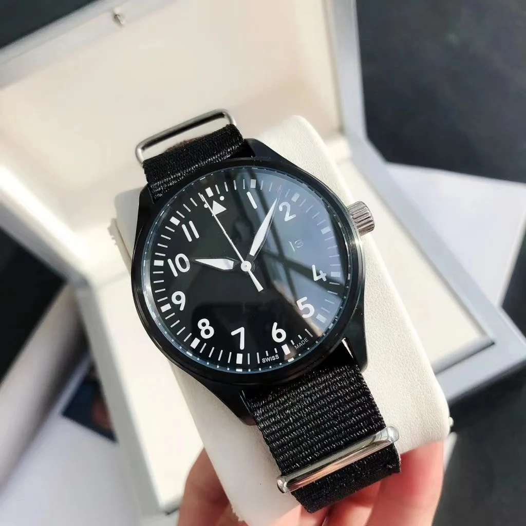 

Luxury Men Business Watches Nylon Strap Quartz Wristwatcheh Waterproof Military Sport Watch Quartz Wrist Watch Relogio Masculino