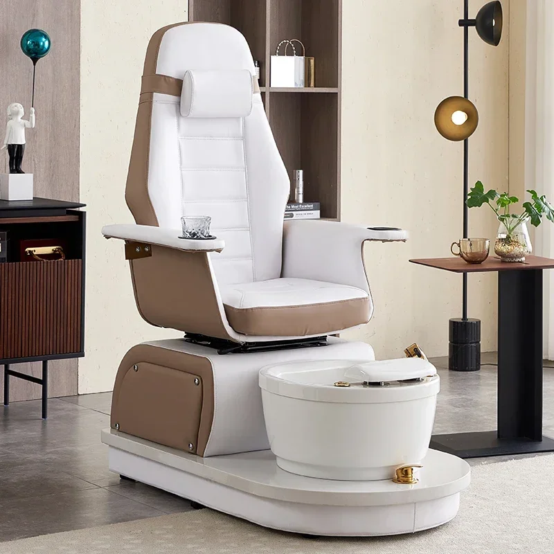 Electric pedicure massage sofa Pedicure Foot wash bath stool Beauty shop Manicure chair can be rotated