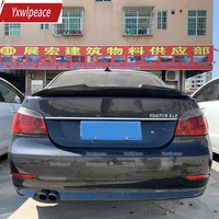 psm style carbon fiber spoiler for bmw 5 series e60 520 525 528 2004 2005 2006 2007 2008 2009 rear trunk wing