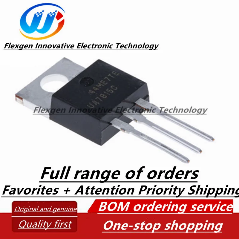 

(10 шт.) UA7815CKCS UA7815C Φ TO-220 линейный регулятор (LDO)