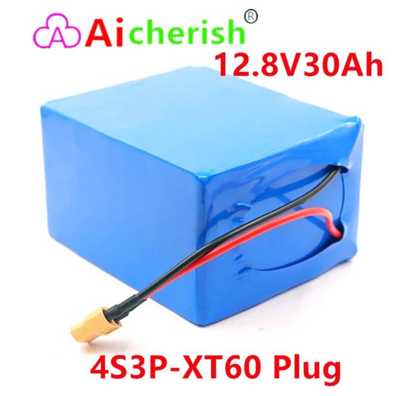 

Аккумуляторная батарея 32700 Lifepo4 4S3P 12,8 в 30 ач с 4S 20A максимальный 60A сбалансированный BMS для электролодки беспрерывный источник питания 12 В