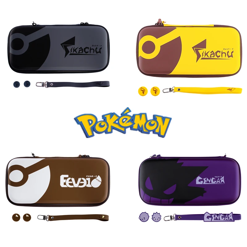 

Сумка для хранения Pokemon SWITCH портативная Водонепроницаемая жесткая оболочка аксессуары для игр Nintendo Аниме периферийные праздничные подарки