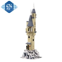 moc 74348 owlery tower building block kit medieval magic castle witch villa tree hut church brick model puzzle diy toy kid gifts