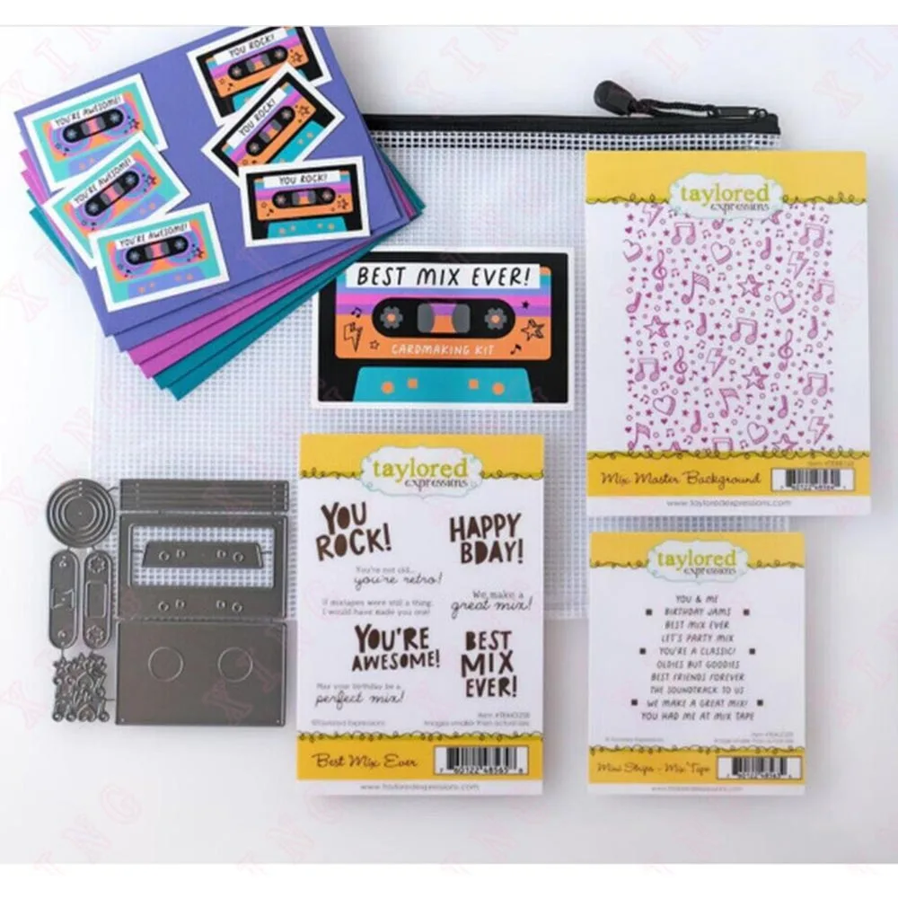 

2023 New Metal Cutting Dies Cut Diy Scrapbook Paper Craft Deco Handmade Album Card Stamps Set Best Mix Ever Cardmaking Kit Molds