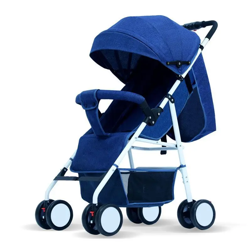 Wholesale Baby Stroller Ultra-light Portable BB Baby Umbrella Car Folding Shock-absorbing Children's Four-wheeled Stroller