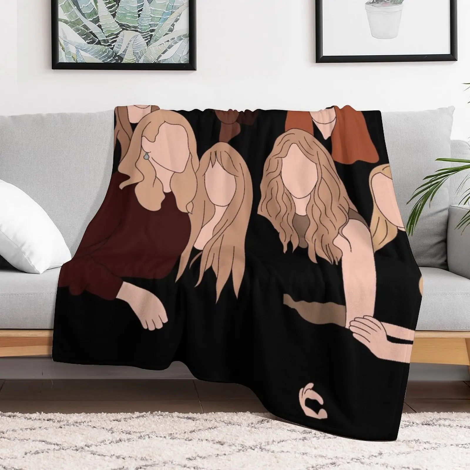 AHS Coven Witches Throw Blanket Decoratives Blankets For Baby Retros Sofa