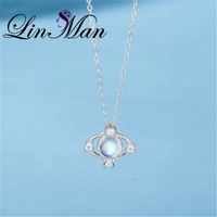 new fashion new silver long chain blue rhinestone oval suitable for girls