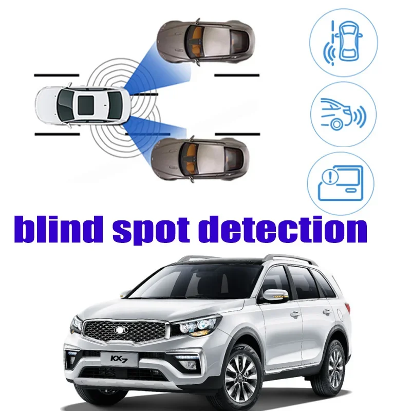 Для KIA KX7 2016 ~ 2020 автомобильный BSD BSA BSM предупреждение о слепой зонах безопасности
