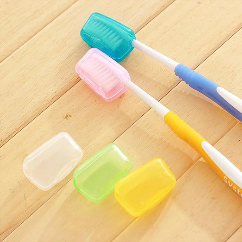

2Pcs Portable Brush Cap Brush Head Cover Toothbrush Travel Hiking Camping Brush Case Protect Hike Brush Cleaner High Quality