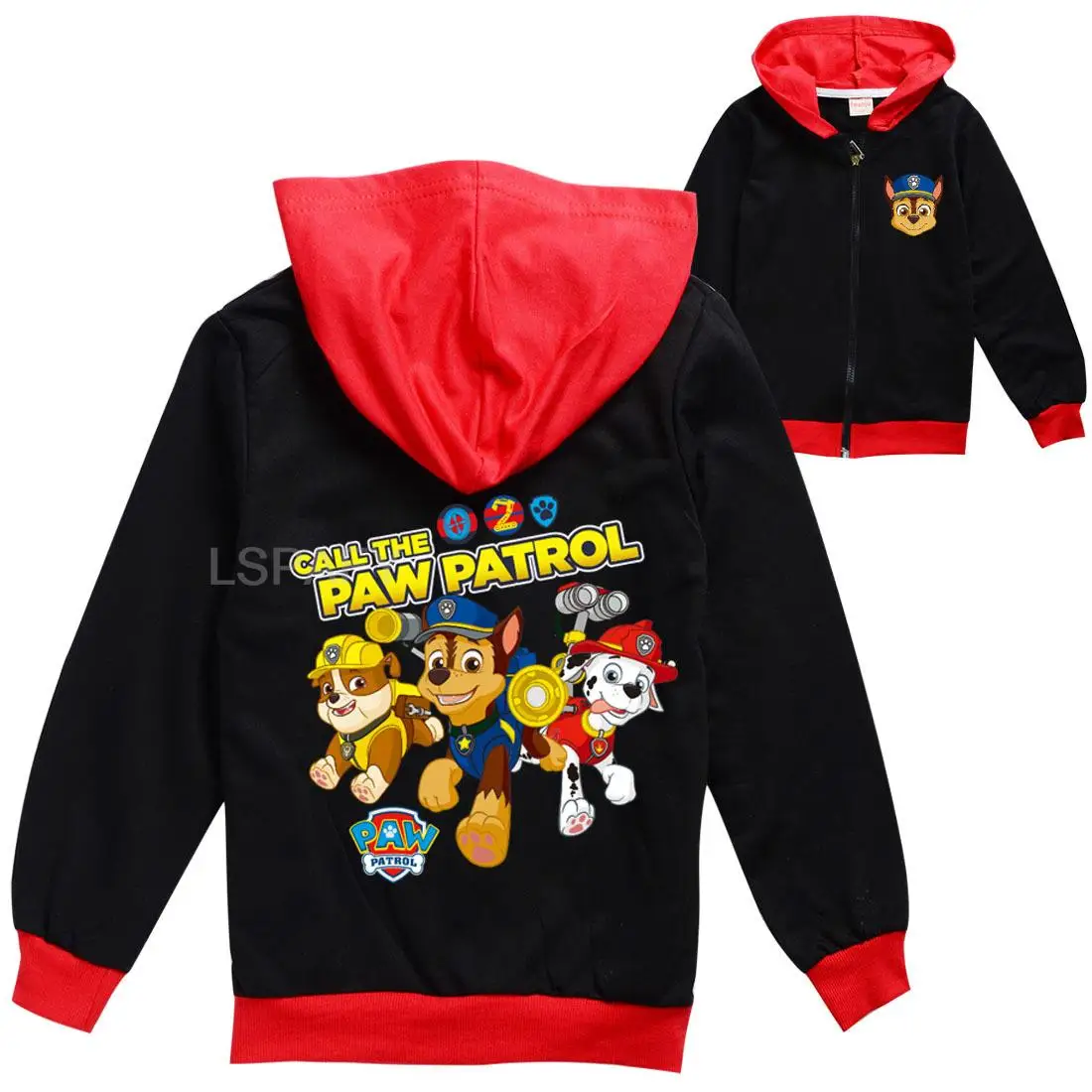 Детская осенняя одежда с длинным рукавом Щенячий патруль