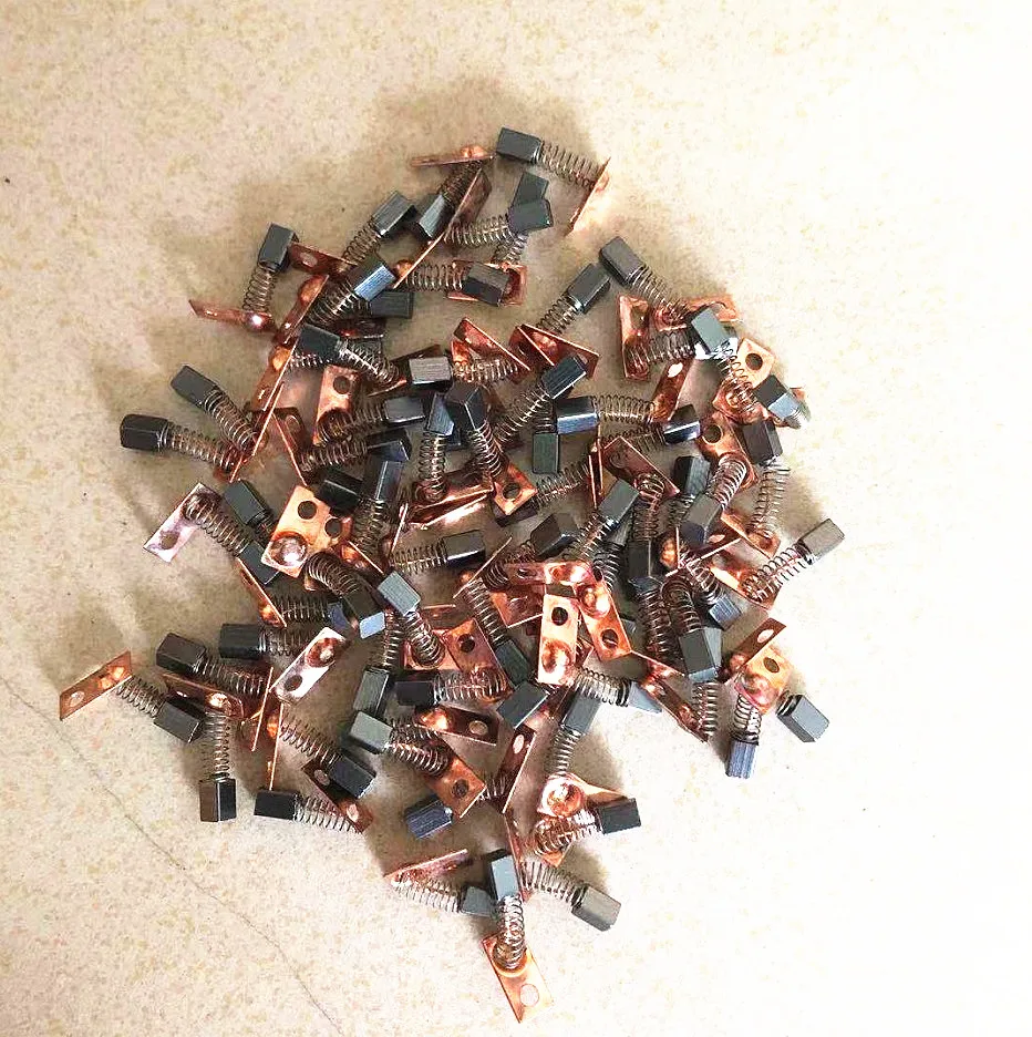 

100 шт., сменные угольные щетки для электроинструмента