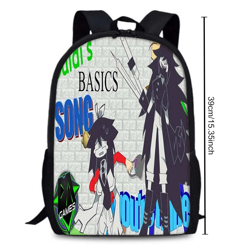 15-дюймовый основополагающий бумажный учебный рюкзак мисс круглая задняя Сумка