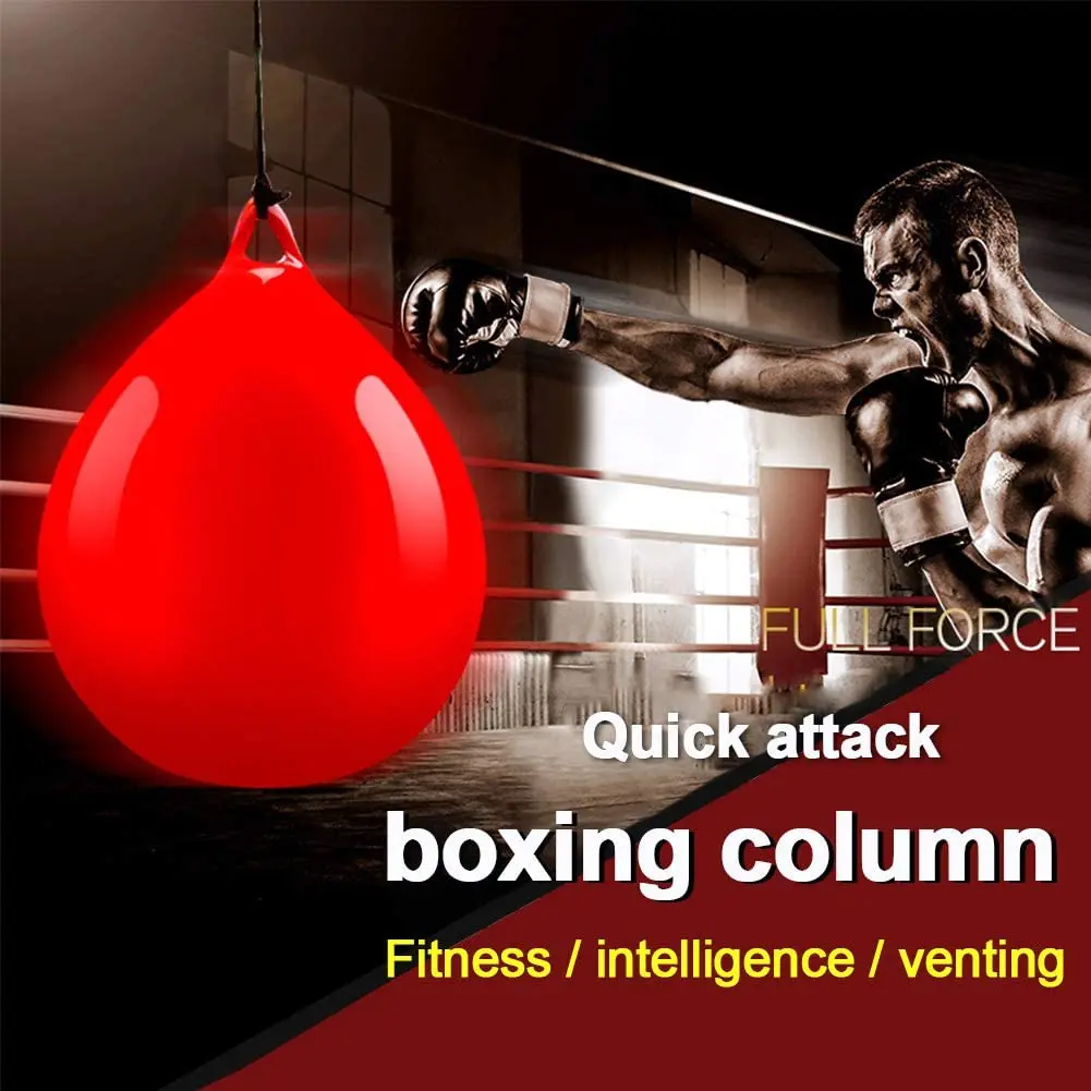

Youth Water Heavy Bag Hanging Boxing Speed Hedge Ball Agility Training Punching Bag with Ceiling Rope Pump Boxing Ball Equipment
