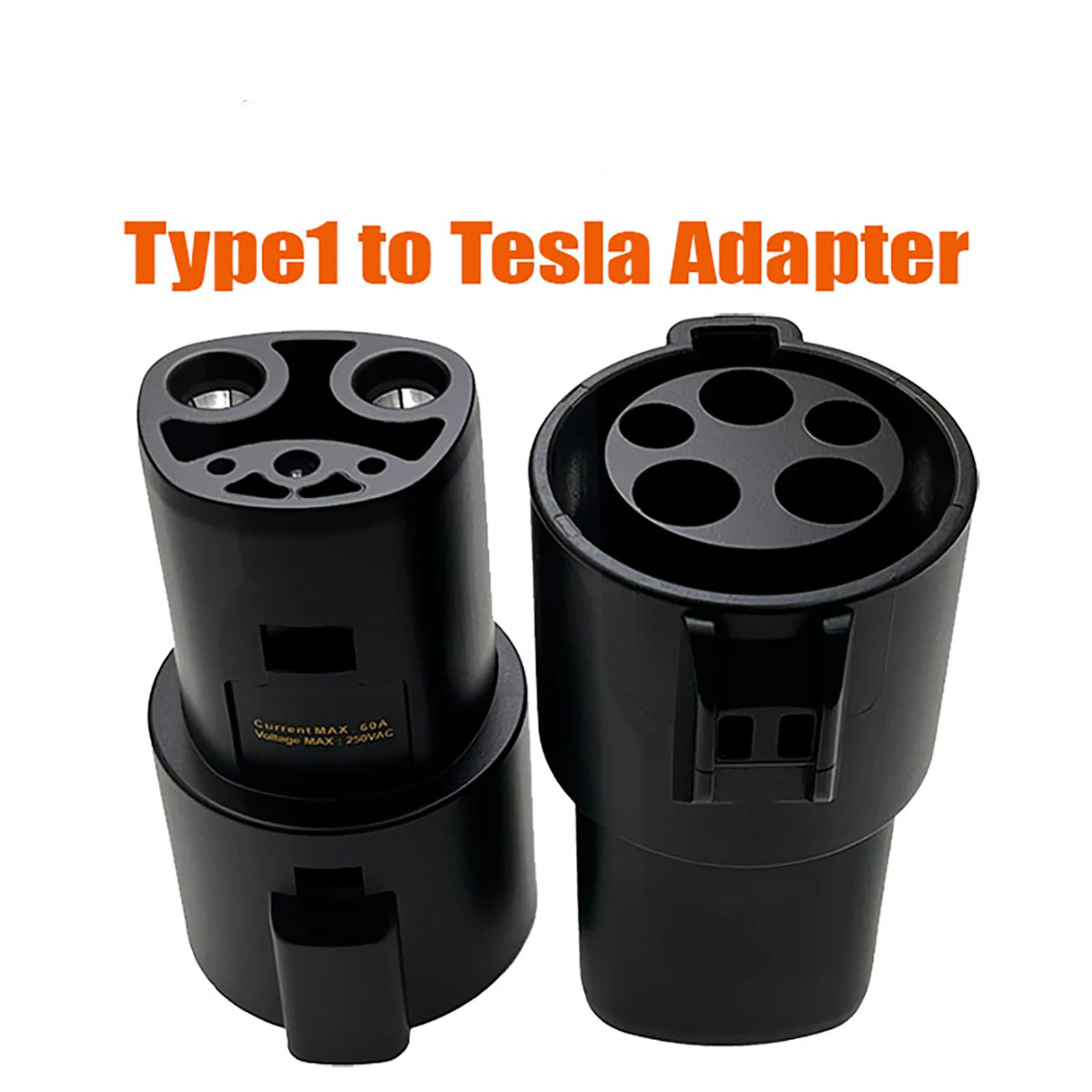 

Разъем для зарядного устройства J1772 к Tesla EV для аксессуаров для электромобилей Адаптер для зарядки электромобиля Тип 1 к Tesla