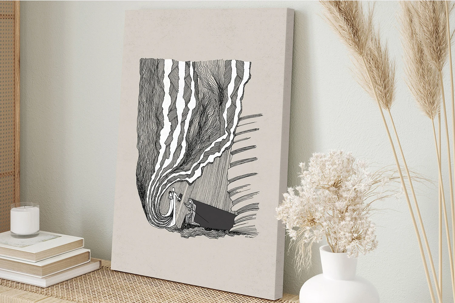 Настенная картина с Моисеем и десятью запоминаниями, настенное искусство, закон Эксодус, Mt. Синай, Картина на холсте с Иисусом, христианская Библия, декоративная живопись