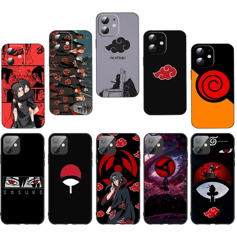 A1 Akatsukis Uchihas Sasukes Мягкий силиконовый чехол для Moto Edge 20Lite G40 G41 G51 G22 G71 5G G9 Play G20 G100 Caver