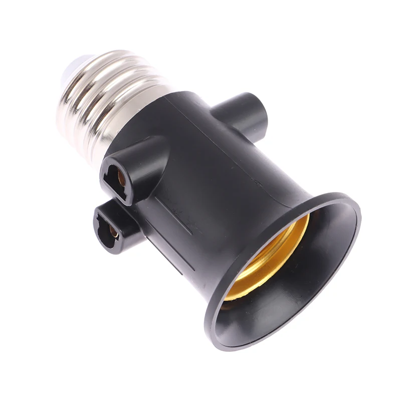 

E27 Lamp Adapter PBT Fireproof 100-240V 4A Eu Plug Connector E27 Bulb Lamp Holder Base Socket Conversion With EU Plug 8*4.2cm