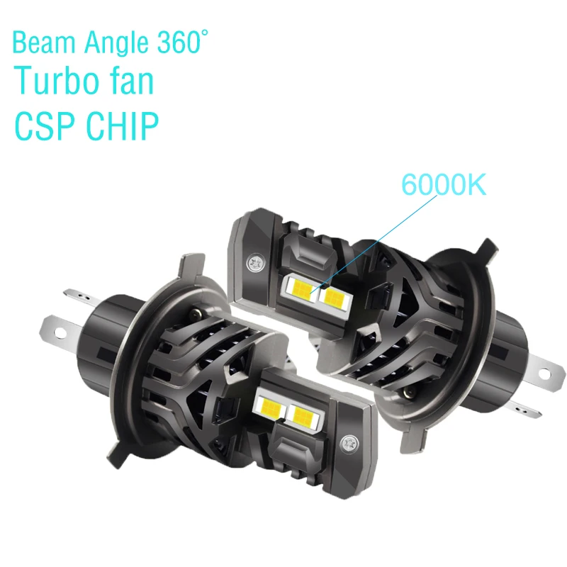 Led H4 Hight And Low 9005 Led Bulb H7 Lamps H11 9006 Led Lights For Car