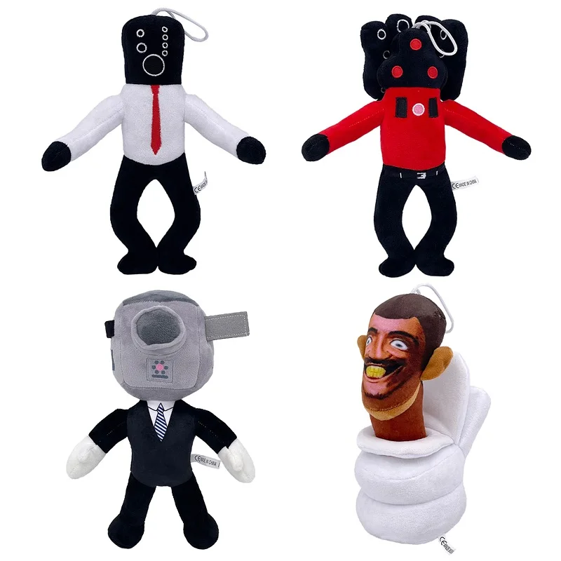 

Skibidi Toilet Plush Toys 28cm Game Cartoon Anime Doll Dop Dop Yes Yes Stuffed Pillow titan tv man TV plush