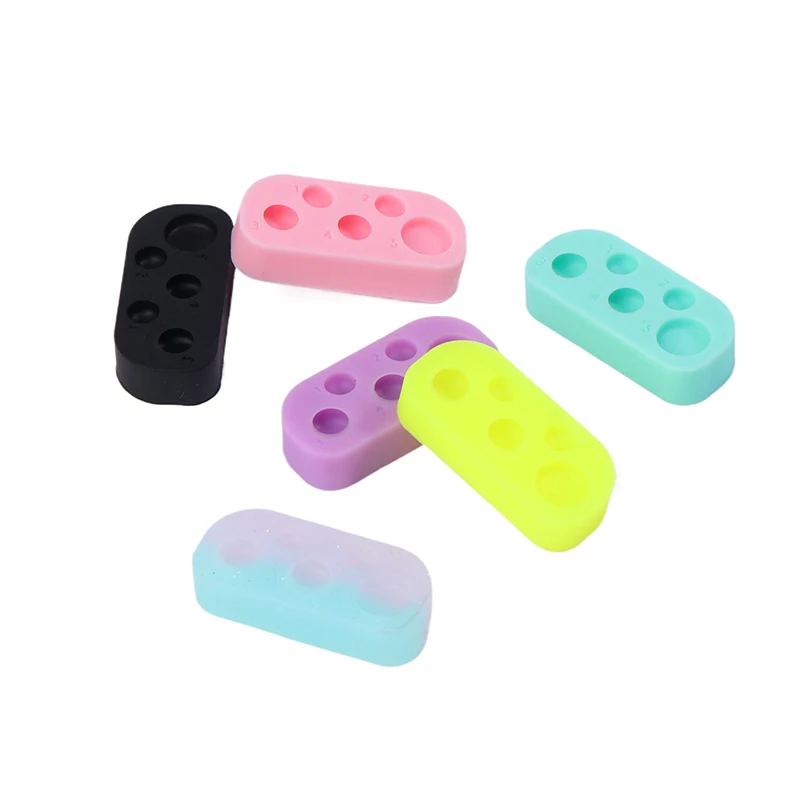 Мини-силиконовая палитра с 5 отверстиями для подъема ресниц оттенок бровей