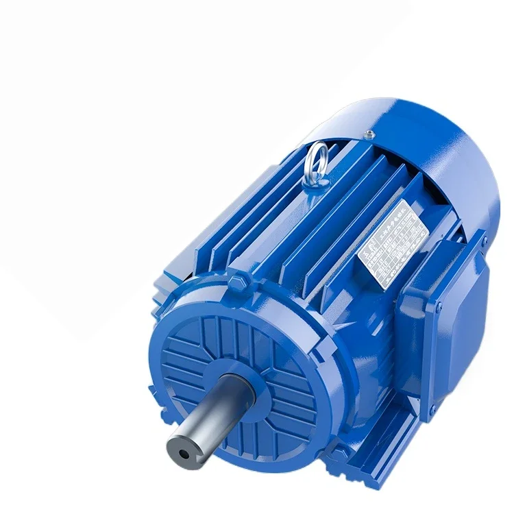 Трехфазный асинхронный двигатель 380 В полностью медный 0 75 1 5 2 3 4 кВт