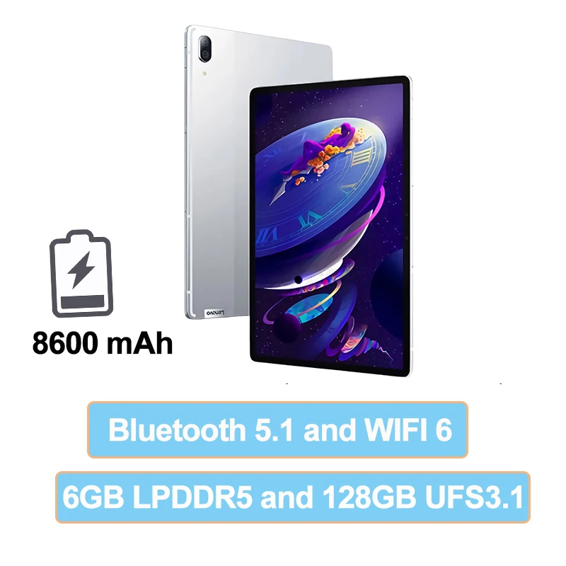 Планшет Lenovo Tab P11 Pro 2021 Android OLED 870/730 Snapdragon Xiaoxin Pad 2020 6 ГБ оперативной памяти 128 ROM 11