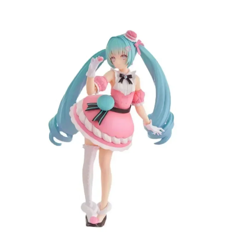 Фото Оригинальный запас FuRyu Exc∞d, креативная фигурка SweetSweets Series Hatsune Miku Piapro, персонажи, ПВХ, экшн-фигурка, аниме-модель, игрушки №1