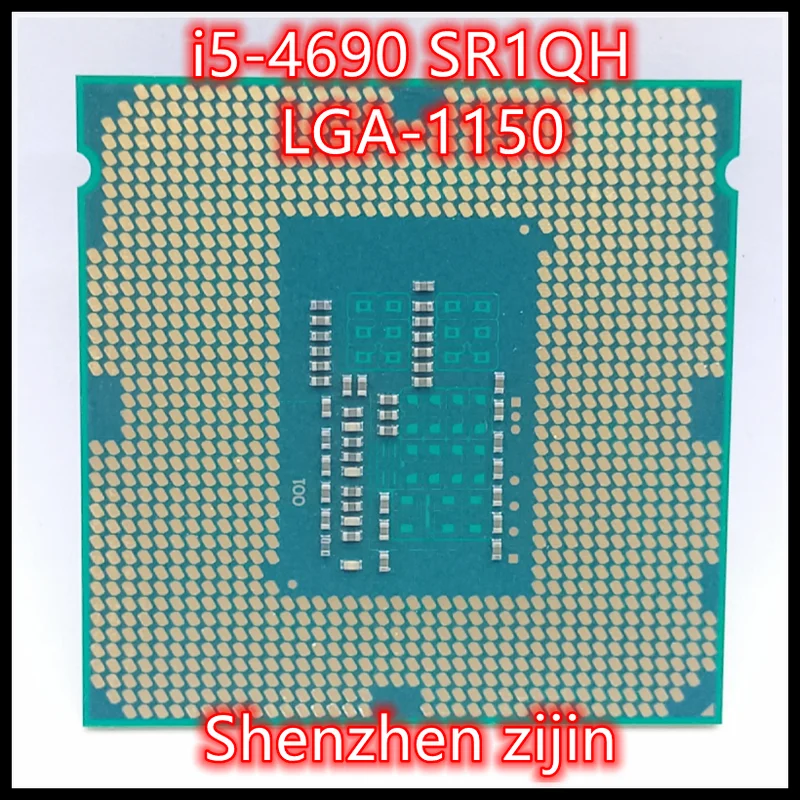 I5-4690 SR1QH 3 5 ГГц четырехъядерный ЦПУ Процессор 6 Мб 84 Вт LGA 1150