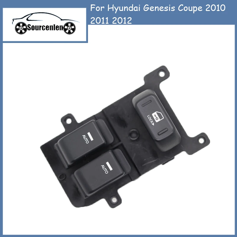 

For Hyundai Genesis Coupe 2010 2011 2012 Left Driver Door Power Window Main Switch Original 935712M000 93571-2M0009P