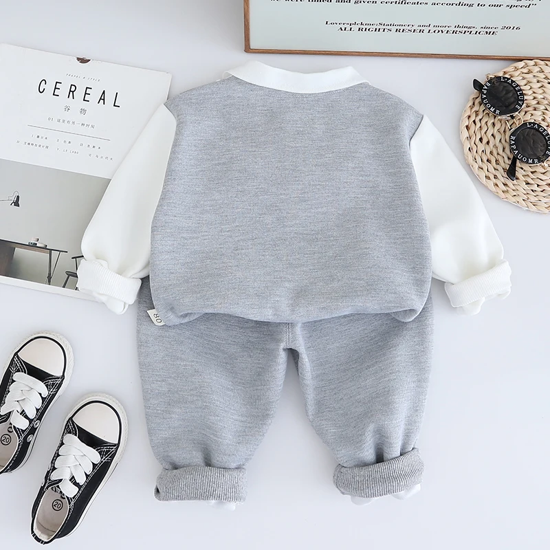 Весенне-осенний Новый ветрозащитный Детский костюм для отдыха в колледже