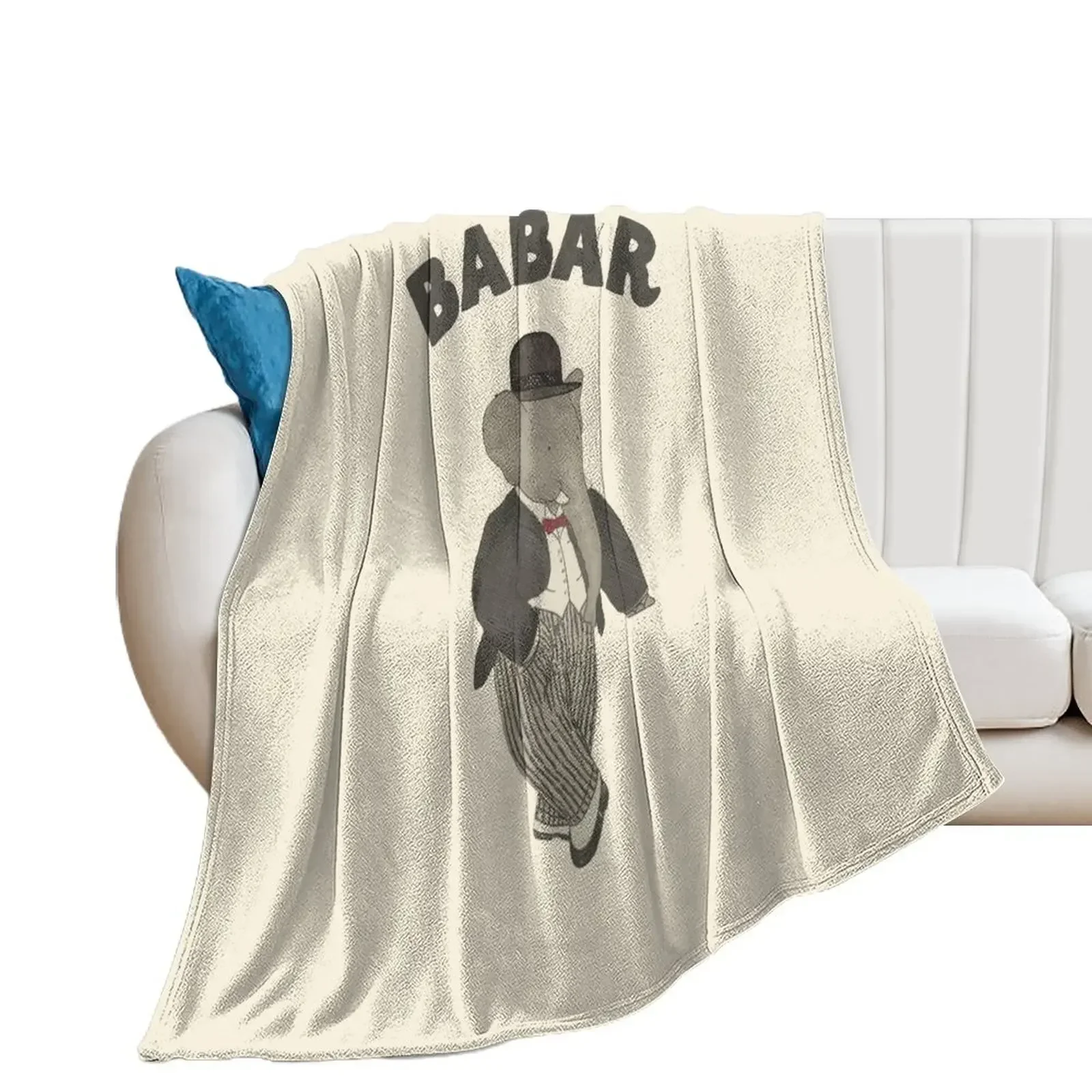 Винтажное одеяло Babar плотное постельное белье индивидуальный подарок одеяла Furrys