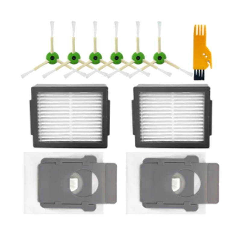 

Side Brush Hepa Filter Dust Bag Replacement For Irobot Roomba I3 I4 I7+ E5 E6 J7 Plus Robotic Vacuum Cleaner Parts