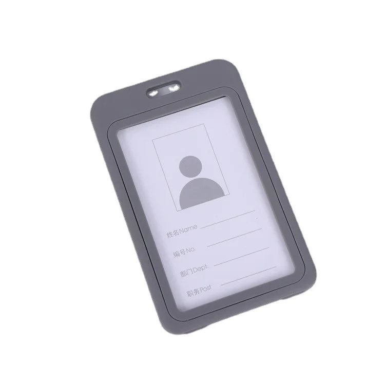 Жесткий двухсторонний жесткий пластиковый держатель для кредитных карт со