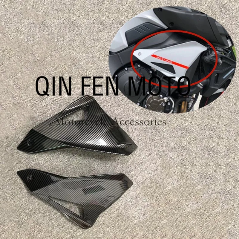 

Motorcycle Accessories Carbon Fiber Paint Left Right Frame Fairing Panels Fit For Yamaha MT10 MT-10 MT 10 2016 2017 2018 2019