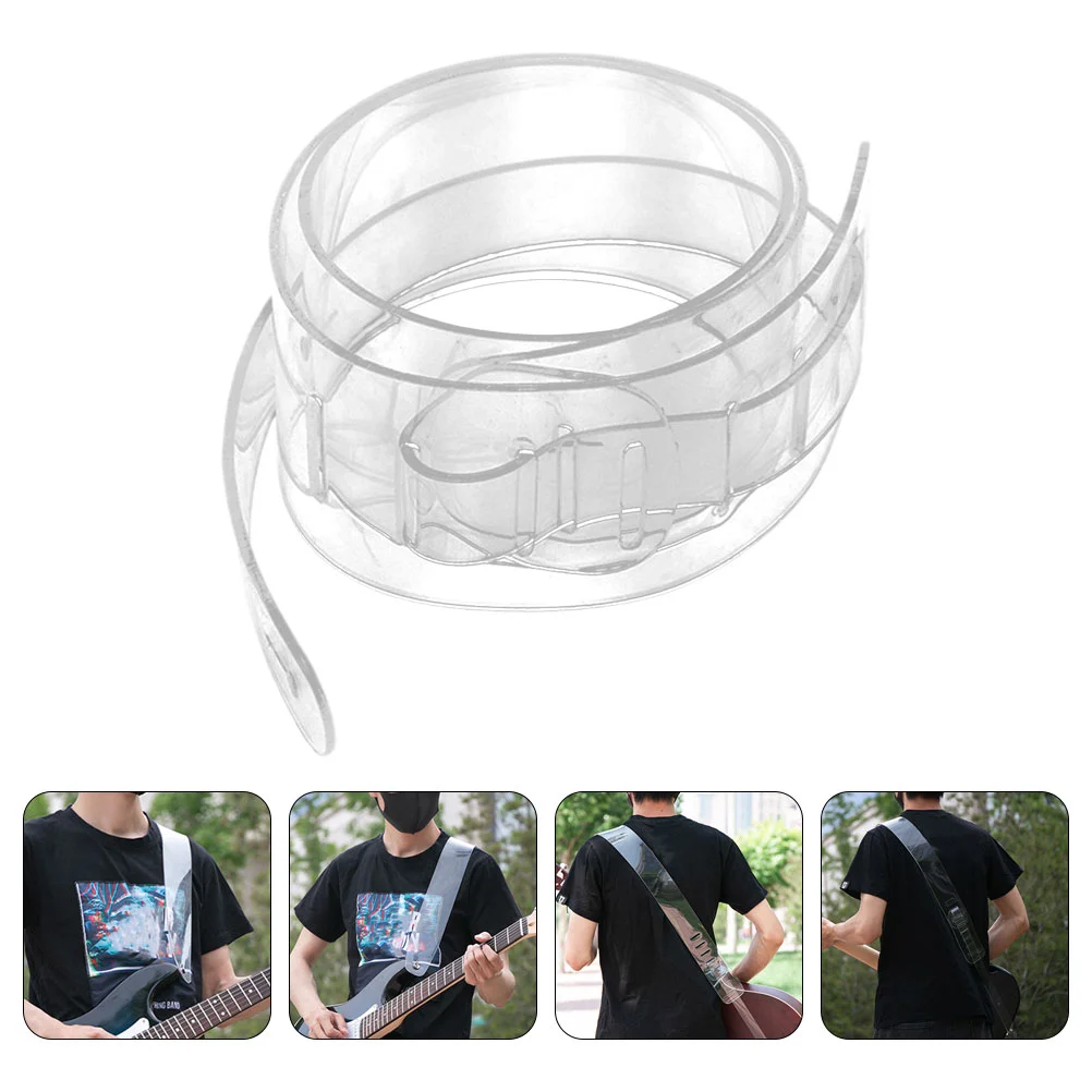 

Transparent Guitar Strap Supply Chic Belt Sling Instrument Creative Camera Accessories