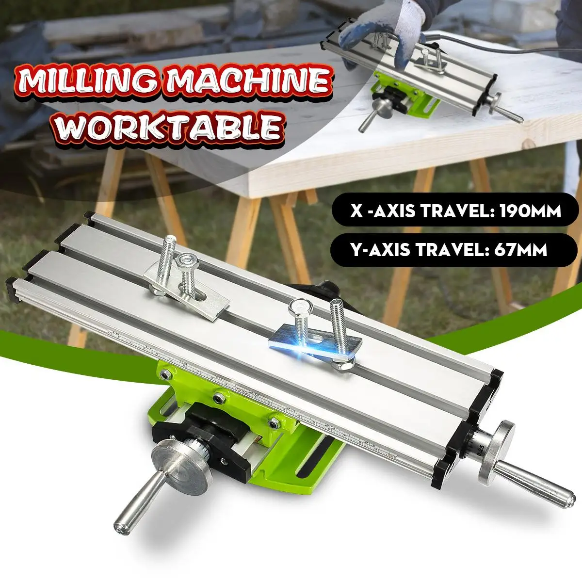 

Multifunction Drill Vise Fixture Working Table Mini Precision Milling Machine Worktable Fixture Adjustment Coordinate Table
