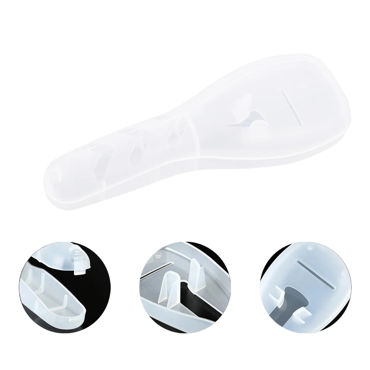 

4pcs Travel Case Portable Protector Hard Case Clear Manual Container Shaver Storage Organizer for Home Trip Travel Outdoor