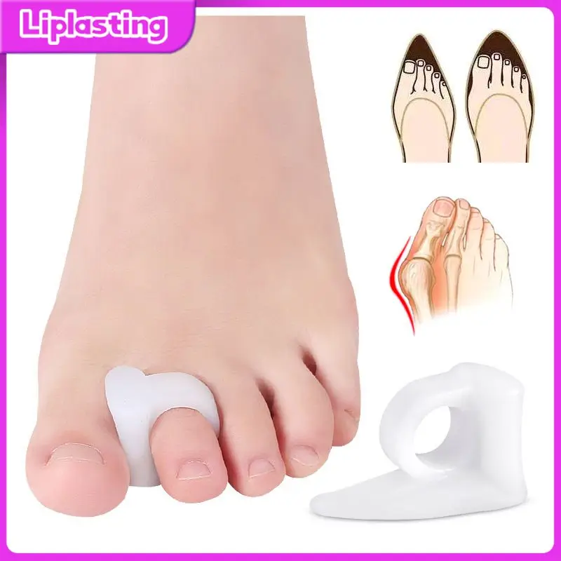 

Разделитель для большого пальца ноги, магнитный силиконовый гелевый разделитель для ног, регулирующий массажер для ног и педикюра