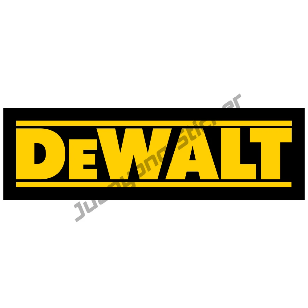 

Dewalt Logo New Creative Vinyl Car Sticker for Motorcycle Helmet JDM Refit Decals JEEP Van Bike Offroad SUV Fine Decor PVC15x4cm
