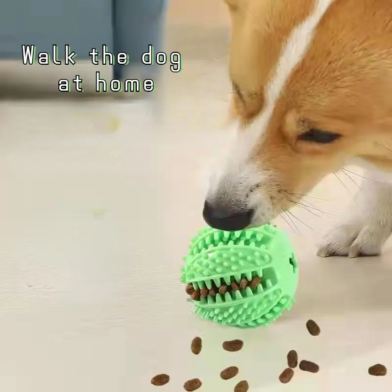 

Pet Supplies Dog Toys Anti-boring Artifact Anti-bite Ball Molar Teeth Cleaner Self-Hey Puppies Small Dog Pet Leaking Game Helper