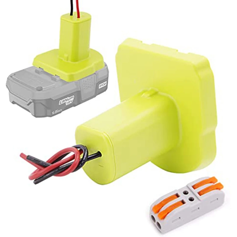 

FBIL-18V One + P108 P107 P102 разъем питания аккумулятора RC игрушки и автомобили, E-Bike № 12 робот (с проводным разъемом)