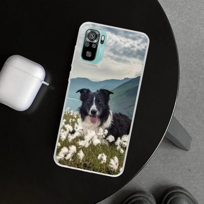 Чехол для телефона Border Collie Dog Breed Xiaomi 12 11T 10 9 Redmi Note 10S Pro 9A 8 прозрачный чехол